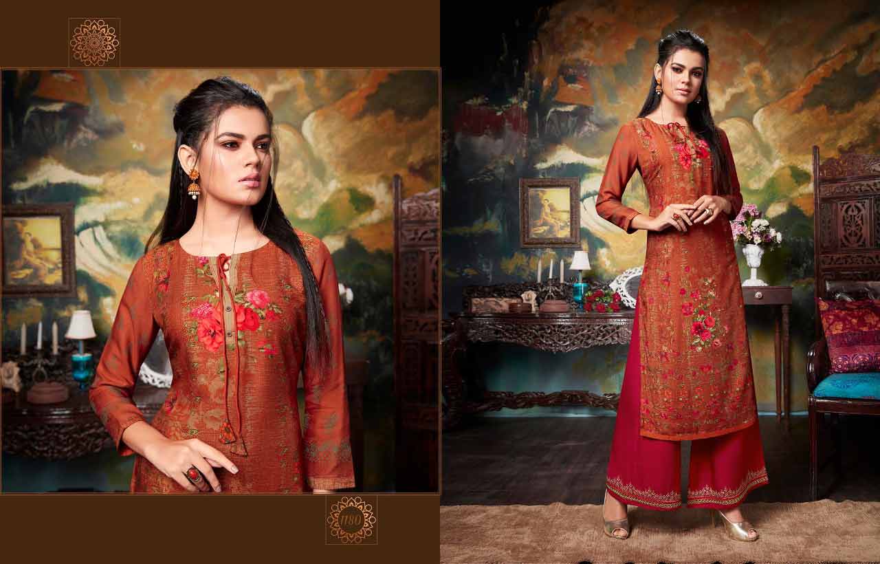Kajree Fashion Chambor Vol 6 Kurti With Palazzo Catalog Kajree Fashion Chambor Vol 6 Kurti With Palazzo Catalog